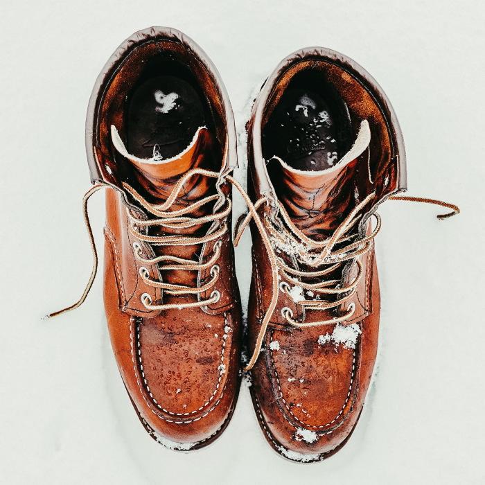 レッドウィング アイリッシュセッター 正規品 RED WING 875 ［Oro "Legacy"］ 6" CLASSIC MOC オロレガシー クラシック モック ブーツ メンズ 本革 ワークブーツ｜footmonkey｜05