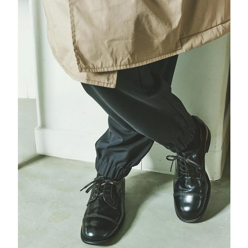 サンダース 2545B SANDERS B.G.S. DERBY SHOE ブラック ストレートチップシューズ ダービーシューズ ビジネスシューズ メンズ 本革 レザー キャップトゥの画像