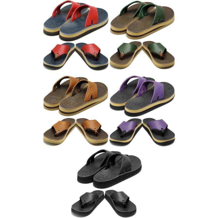 サンダルマン ビーチワイド THE SANDALMAN BEACH WIDE ビーチサンダル サンダル メンズ レザー スリッポン レザーサンダル アウトドア LEATHER SANDALの画像