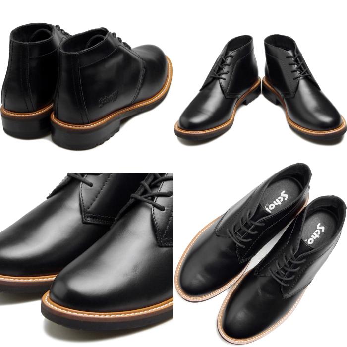 Schott CHUKKA BOOTS ショット チャッカブーツ S23002 ブラック ワーク