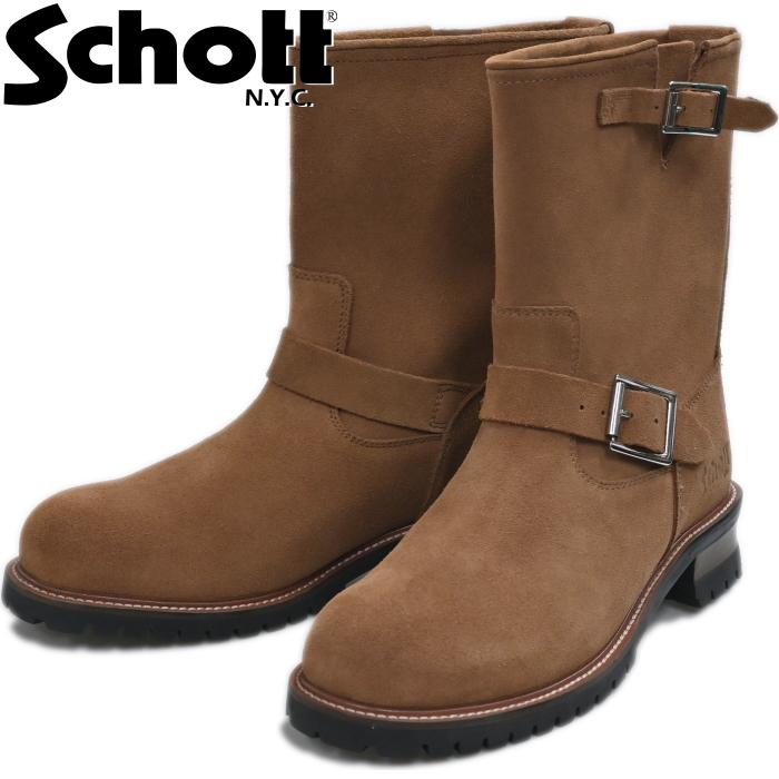 Schott ENGINEER BOOTS ショット エンジニアブーツ S28001 ベージュ