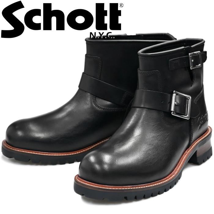 Schott SHORT ENGINEER BOOTS ショット ショートエンジニアブーツ