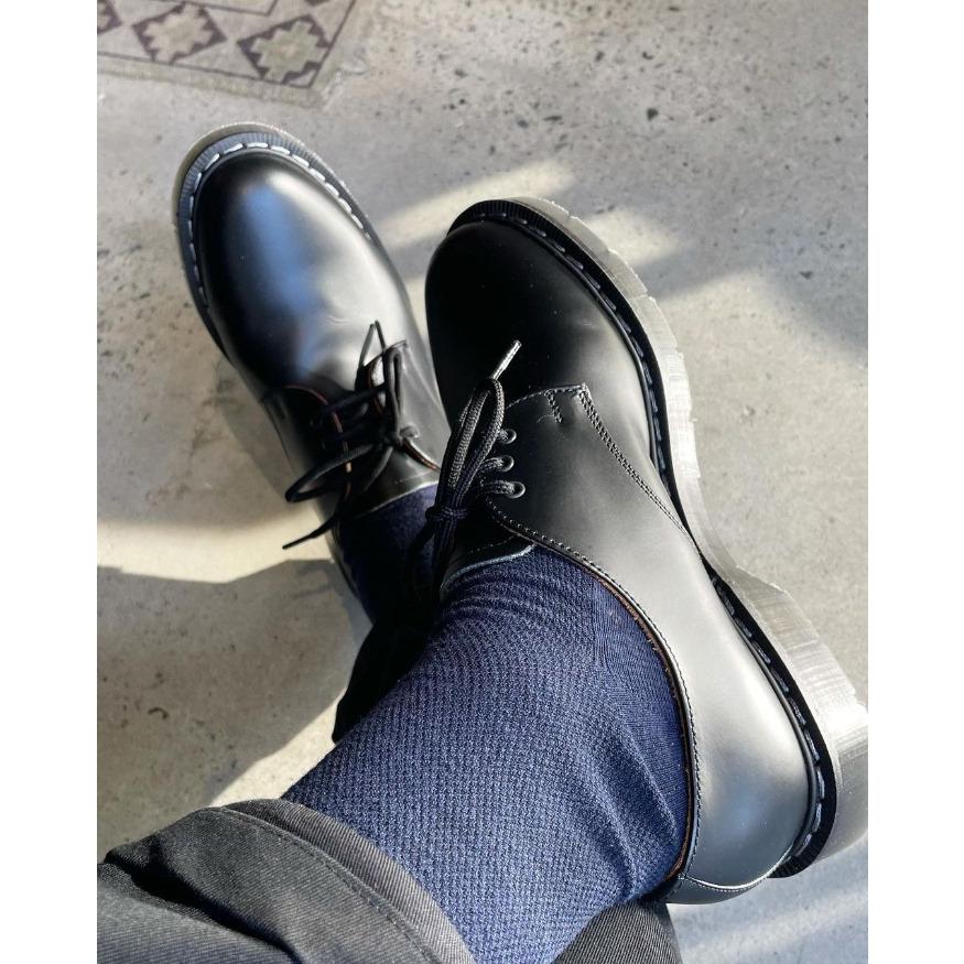 ソロヴェアー ギブソンシューズ SOLOVAIR GIBSON SHOES 3 EYE BLACK HI