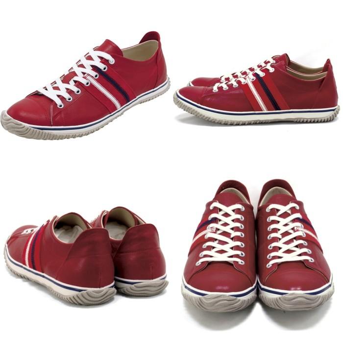 SPINGLE スピングルムーブ SPM-198 MOVE ［レッド］ スニーカー メンズ