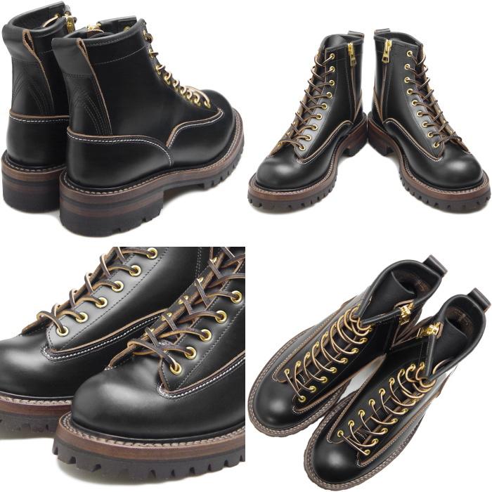 SPPN BOOTS スッピン SP-06L ブラック 6-INCH LACE TO TOE 6 SPPN BOOTS スッピン SP-06L ブラック 6-INCH LACE TO TOE 6