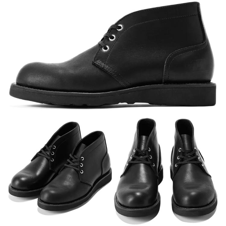 シュアブーツ マハウト SURE BOOTS MAHOUT SBA01 OIL BLK/COW CHUKKA