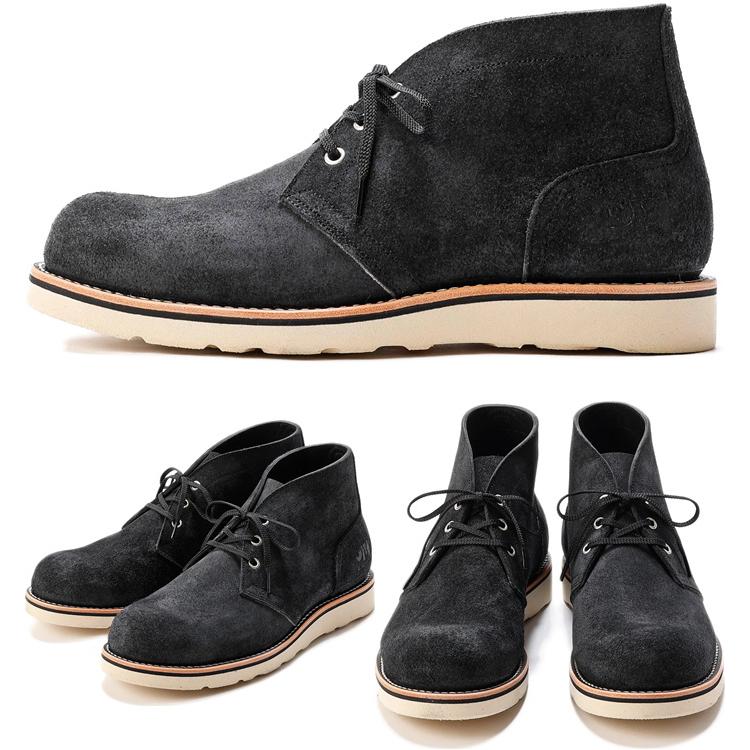 シュアブーツ マハウト SURE BOOTS MAHOUT SBA01 INK BLK/ROUGHOUT CHUKKA BOOTS チャッカブーツ ワークブーツ 本革 メンズ デザートブーツ ブーツ レザーの画像