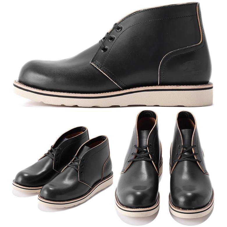シュアブーツ マハウト SURE BOOTS MAHOUT SBA01 OIL TEACORE BLK/COW CHUKKA BOOTS チャッカブーツ 茶芯 ワークブーツ 本革 メンズ デザートブーツ ブーツの画像