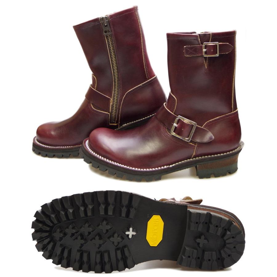 スローウェアライオン　エンジニアブーツOB 8595H 8E ブラウン　美品 楽天市場】○○ SLOW WEAR LION OB-8595H スローウェアライオン