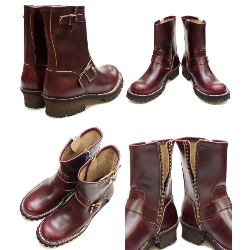 スローウェアライオン　エンジニアブーツOB 8595H 8E ブラウン　美品 楽天市場】○○ SLOW WEAR LION OB-8595H スローウェアライオン