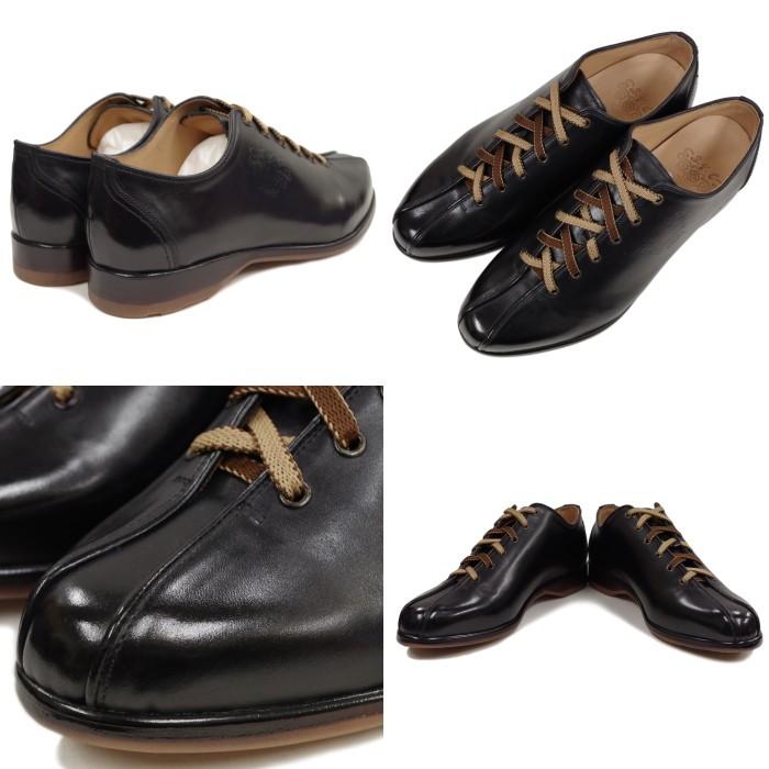 S.Y.C エスワイシー SYC シューズ ブーツ メンズ ローカット 1502 BLACK 日本製 レザー_2