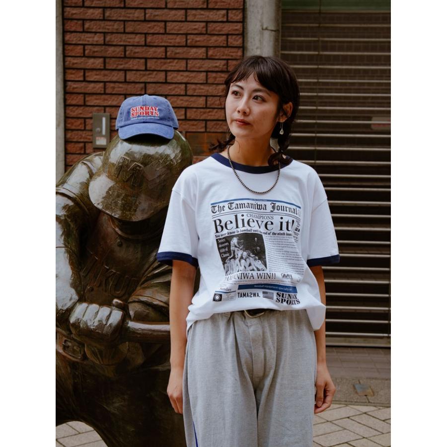 タマニワ 野球 TAMANIWA × SUNDAY SPORTS TS-7 TAMA NEWS PAPER RINGER