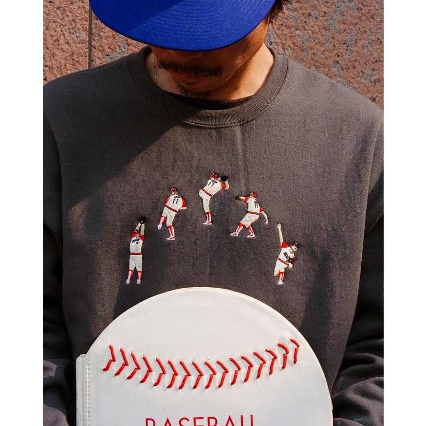 タマニワ 野球 TAMANIWA トレーナー TMNW-214 TORNADO SWEAT 野球刺繍