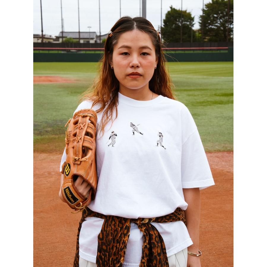タマニワ 野球 TAMANIWA Tシャツ TMNW-220 3 HOMERUN TEE 野球Tシャツ