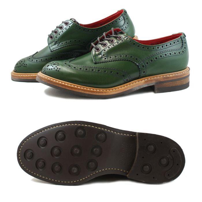 Tricker's ○○トリッカーズ ダービー 別注 Derby Brogue Shoes