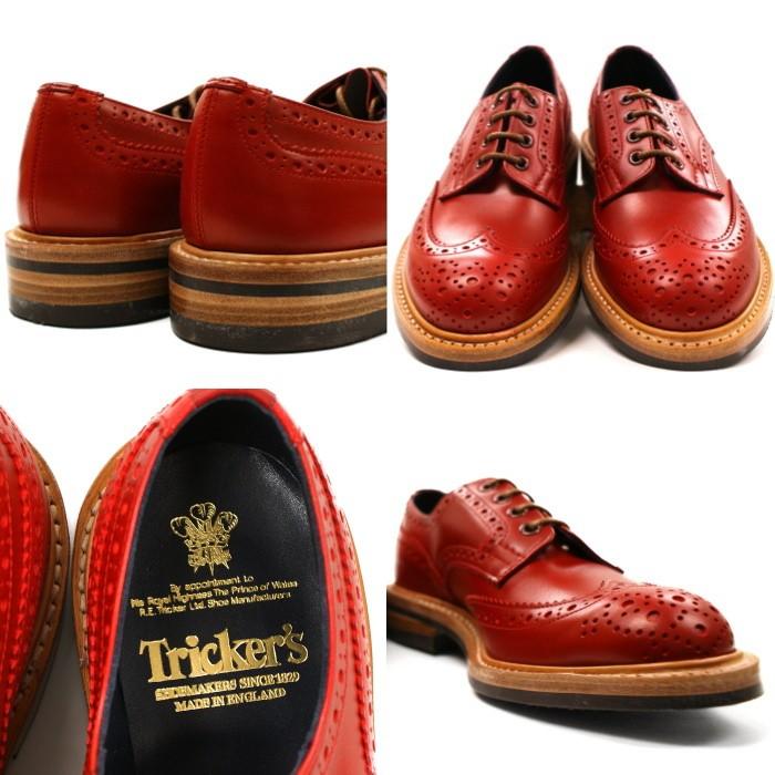 Tricker's（トリッカーズ） ○○正規品 Tricker's M7292 レッド