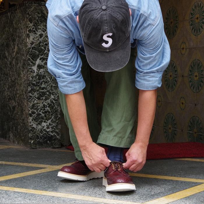 トリッカーズ ケスウィック Tricker's KESWICK M7302 ブラッククロムエクセル ウィングチップシューズ メンズ カントリーシューズ ビジネスシューズ 本革の画像