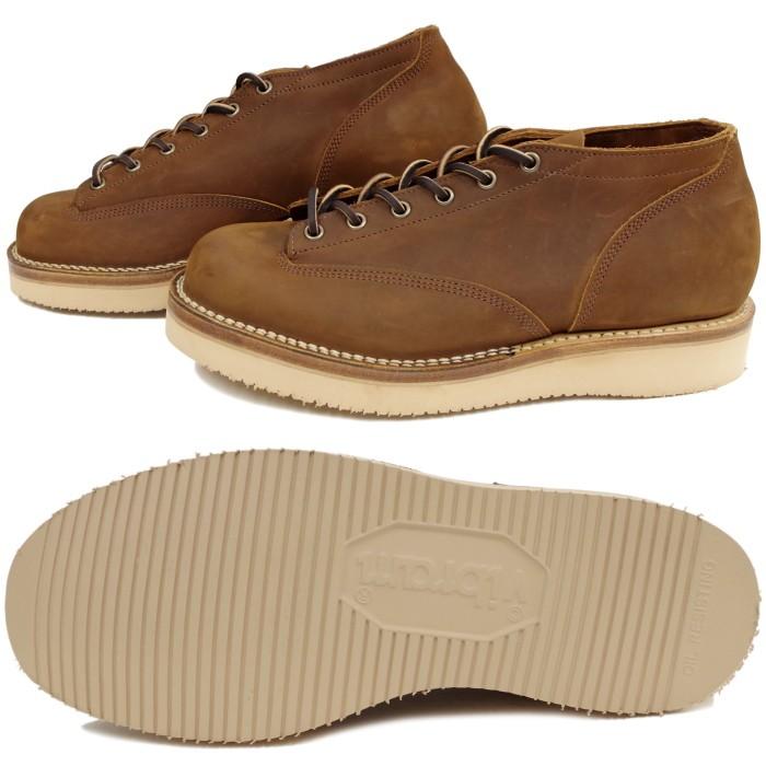 ヴァイバーグ VIBERG ブーツ ヴィバーグ ビバーグ LACE TO TOE OXFORD 〔AGED BARK〕 ヌバック レザー Vibram ビブラム ブーツ BOOTS 送料無料 【あす楽対応】｜footmonkey｜02