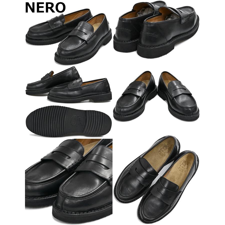 VERA MOUNTAINS 141 COIN LOAFER ヴェラマウンテンズ コインローファー ビジネスシューズ メンズ 本革 レザー ペニーローファー メンズシューズの画像