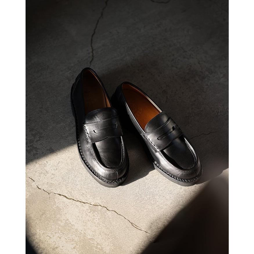 VERA MOUNTAINS 141 COIN LOAFER ヴェラマウンテンズ コインローファー ビジネスシューズ メンズ 本革 レザー ペニーローファー メンズシューズの画像