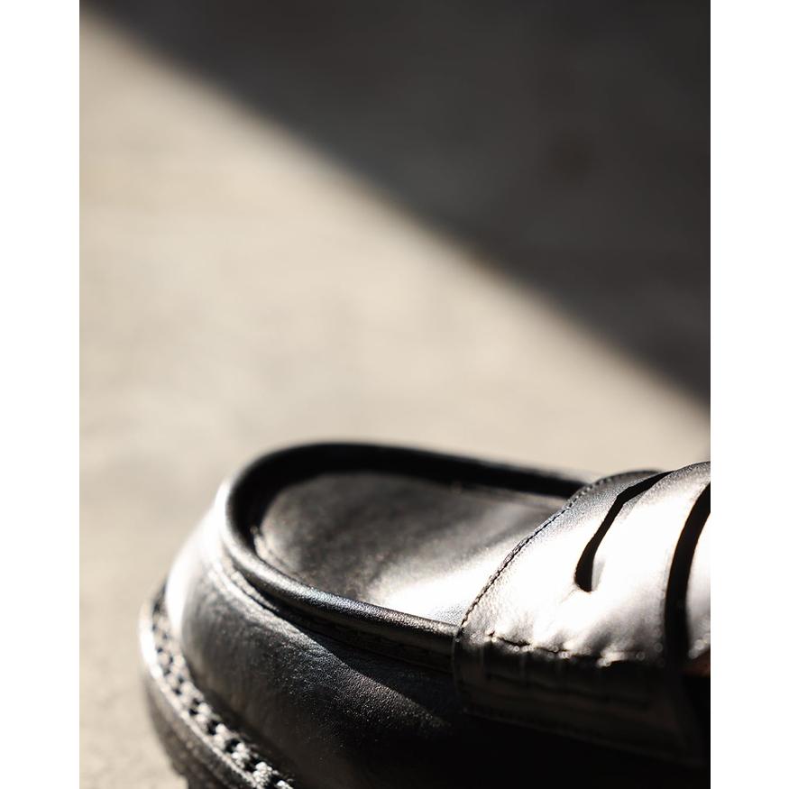 VERA MOUNTAINS 141 COIN LOAFER ヴェラマウンテンズ コインローファー ビジネスシューズ メンズ 本革 レザー ペニーローファー メンズシューズの画像