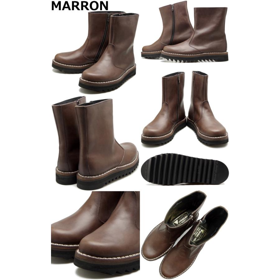 ベルナーコロ サイドジップブーツ Vernacolo SIDE ZIP BOOTS ブーツ
