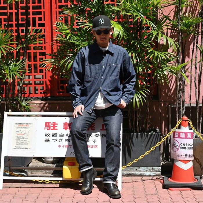 ヴィン&エイジ シャツ メンズ 長袖 Vin&Age TYPE VSL11 CHAMBRAY SHIRT
