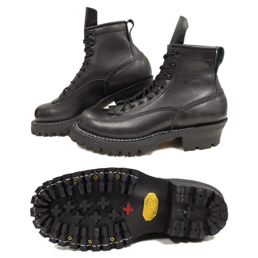 【WHITE’S BOOTS】 ホワイツ ブーツ スモークジャンパー 黒スエード ホワイツ] WHITE'S BOOTS Smoke Jumper 8インチ丈 Black
