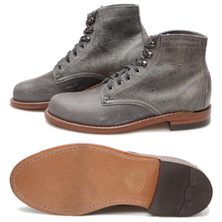 (値下げ)ウルバリン 1000マイルブーツ W40579 グレー　27センチ WOLVERINE（ウルヴァリン） ○○WOLVERINE 1000MILE BOOT 1000マイル