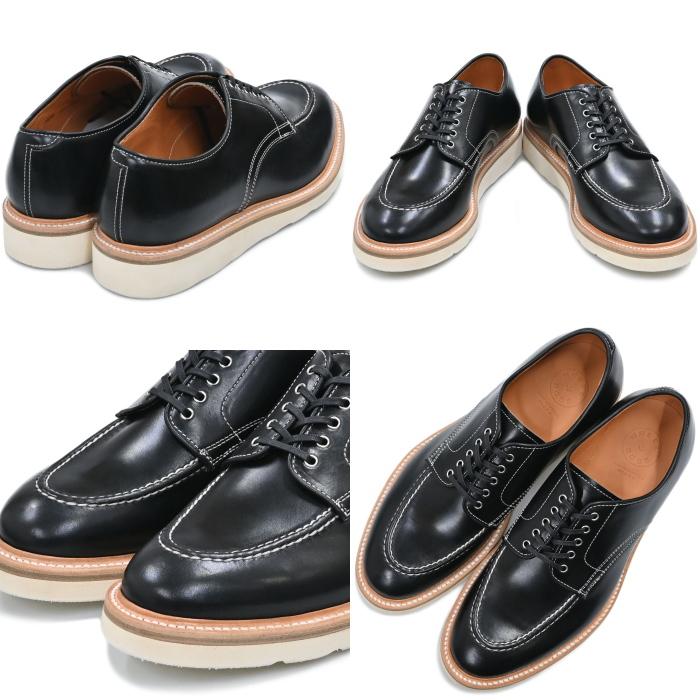 WHEEL ROBE HEAVY STITCHING MOC TOE ウィールローブ 15078F ブラック