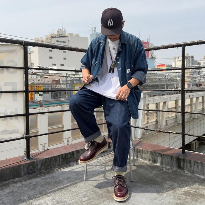 WHEEL ROBE HEAVY STITCHING MOC TOE ウィールローブ 15078F バー