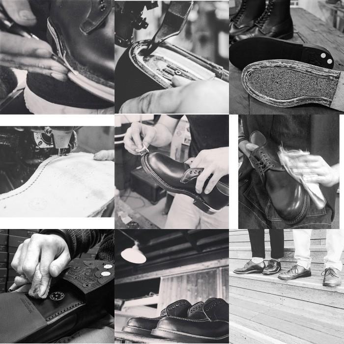 WHEEL ROBE HEAVY STITCHING LOAFER ウィールローブ 15079 ブラック ローファー ビジネスシューズ メンズ 本革 ペニーローファー 革靴 通勤 国産 日本製の画像