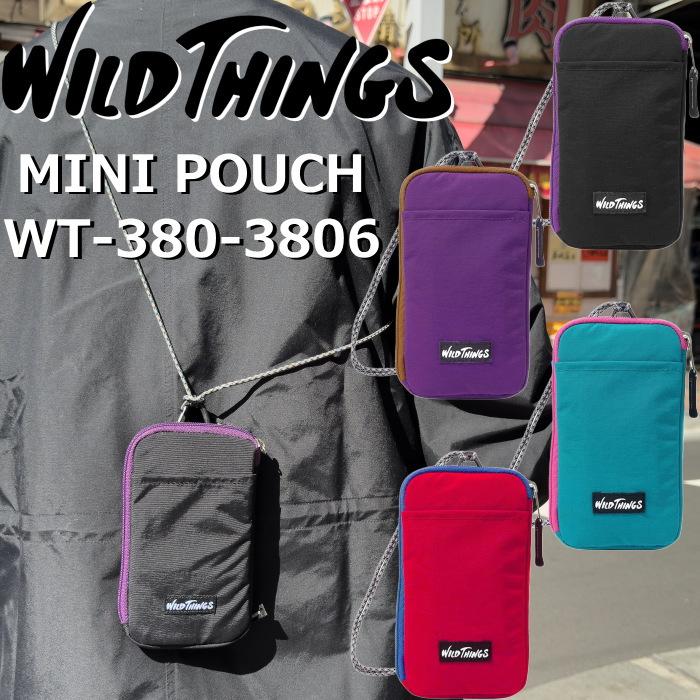 ワイルドシングス ミニポーチ WILD THINGS MINI POUCH WT-380-3806