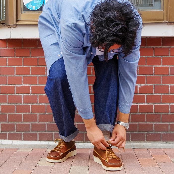 【abikshop】 UA モックトゥ レザーシューズ 27cm abikshop】 UA モックトゥ レザーシューズ 27cm abikshop様専用】 UA