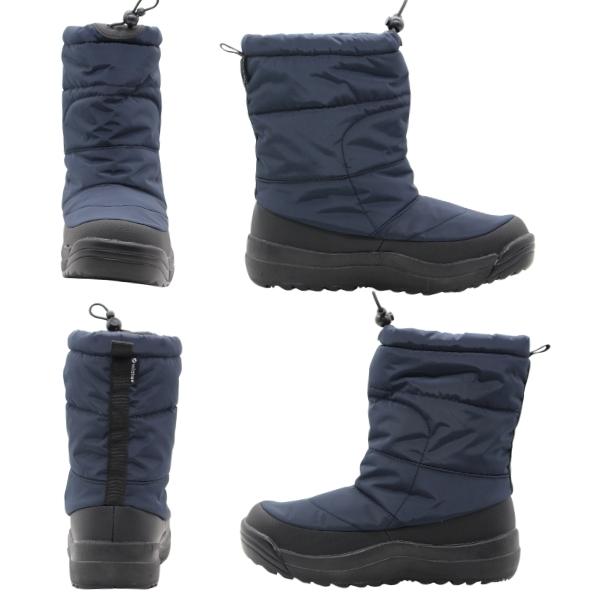 スノーボード ブーツ メンズ26.5cmネイビーブラック NORTH DATE（ノースデイト） スノーブーツ メンズ 黒 ブラック 紺