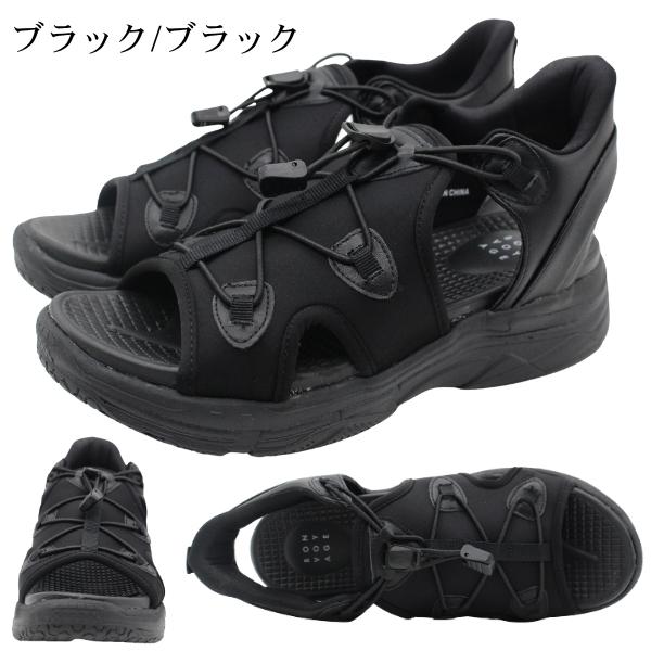 BON VOYAGE サンダル レディース 靴 スポーツサンダル 黒 ブラック