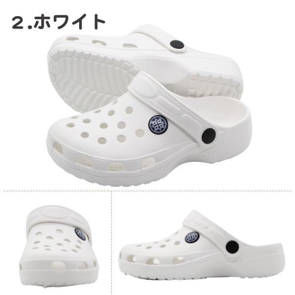 サンダル キッズ ジュニア 子供 靴 クロッグサンダル 男の子 女の子 可愛い 水遊び 散歩 軽量 海 川 レジャー 黒 ブラック ネイビー パープル ミント BZ-36601K | ブランド登録なし | 11