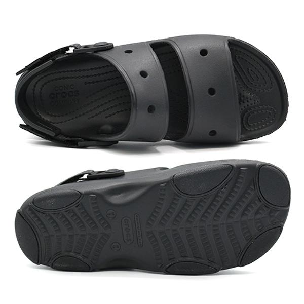 crocs（クロックス） メンズ サンダル 靴 黒 ブラック コンフォート