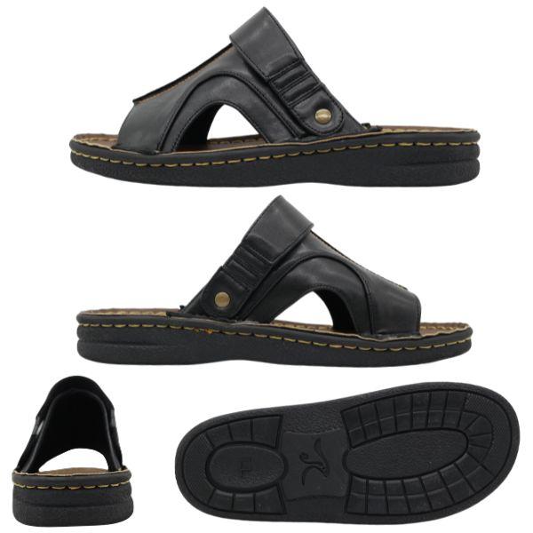 DUNLOP（ダンロップ） サンダル メンズ 靴 かかとベルト2way ブラック