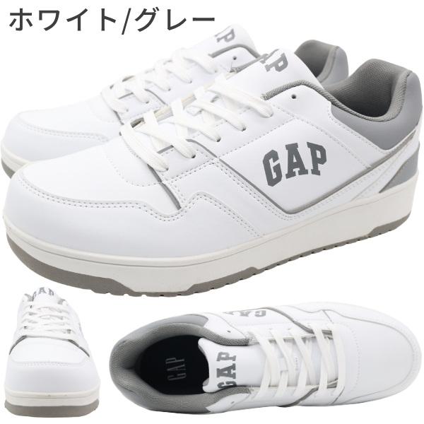 GAP ギャップ 防水 スニーカー メンズ ローカット 黒 ブラック 白 ホワイト 防水設計 レインシューズ 雨靴 防滑 シンプル 通勤 通学 おしゃれ 紳士 靴 GPU22341 | GAP | 14