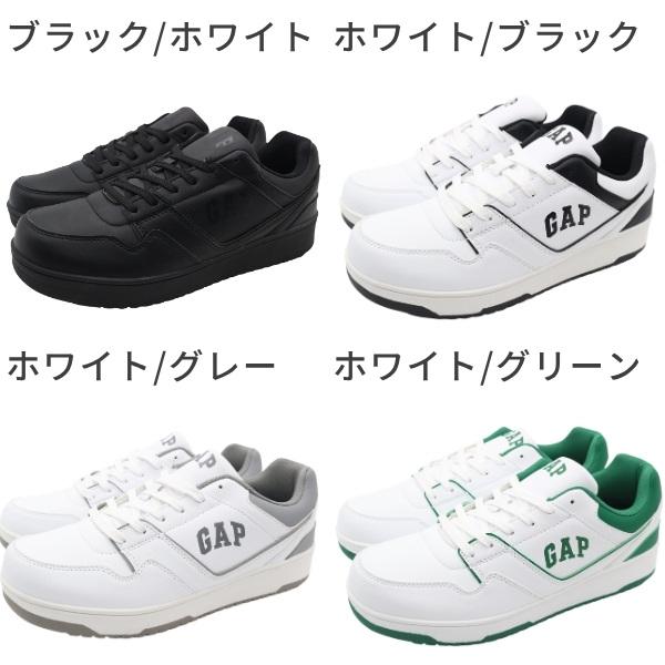 GAP ギャップ 防水 スニーカー メンズ ローカット 黒 ブラック 白 ホワイト 防水設計 レインシューズ 雨靴 防滑 シンプル 通勤 通学 おしゃれ 紳士 靴 GPU22341 | GAP | 09