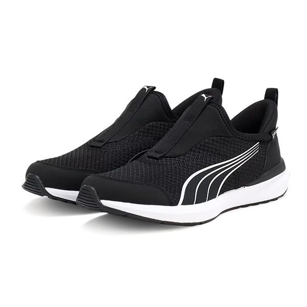 プーマ スリッポン キッズ 靴 スニーカー 黒 ブラック レッド ハンズフリー 軽量 軽い スポッと履ける イーズイン PUMA CRUISE PROFOAM EASE IN AC＋PS 310250 | PUMA | 13