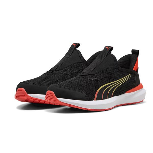 プーマ スリッポン キッズ 靴 スニーカー 黒 ブラック レッド ハンズフリー 軽量 軽い スポッと履ける イーズイン PUMA CRUISE PROFOAM EASE IN AC＋PS 310250 | PUMA | 05