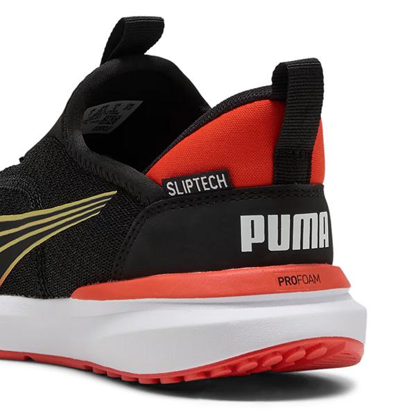 プーマ スリッポン キッズ 靴 スニーカー 黒 ブラック レッド ハンズフリー 軽量 軽い スポッと履ける イーズイン PUMA CRUISE PROFOAM EASE IN AC＋PS 310250 | PUMA | 07