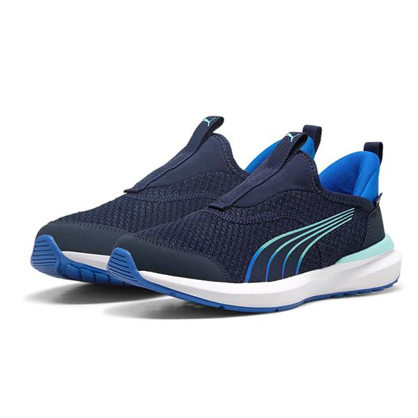 プーマ スリッポン キッズ 靴 スニーカー 黒 ブラック レッド ハンズフリー 軽量 軽い スポッと履ける イーズイン PUMA CRUISE PROFOAM EASE IN AC＋PS 310250 | PUMA | 09