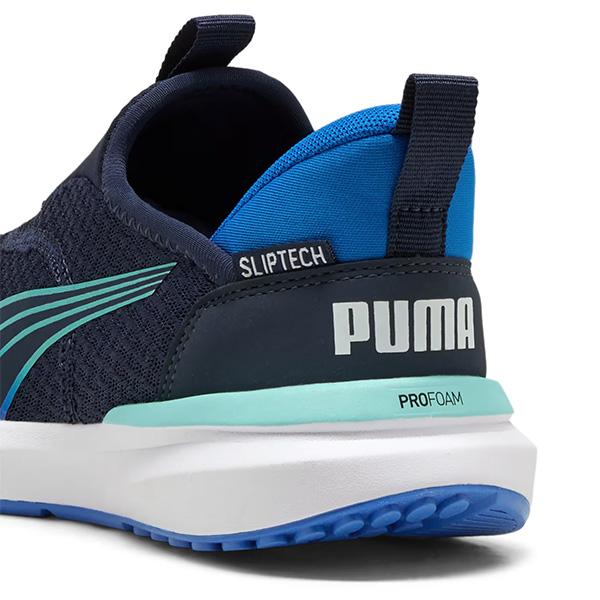 プーマ スリッポン キッズ 靴 スニーカー 黒 ブラック レッド ハンズフリー 軽量 軽い スポッと履ける イーズイン PUMA CRUISE PROFOAM EASE IN AC＋PS 310250 | PUMA | 11