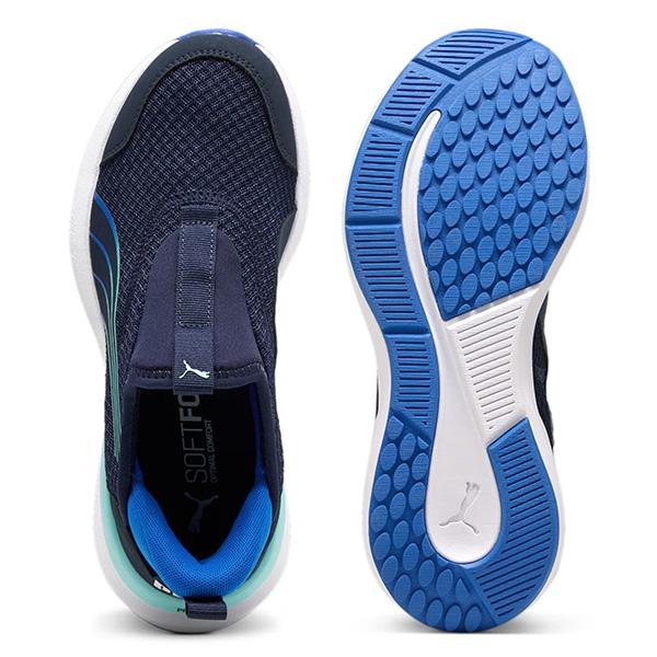 プーマ スリッポン キッズ 靴 スニーカー 黒 ブラック レッド ハンズフリー 軽量 軽い スポッと履ける イーズイン PUMA CRUISE PROFOAM EASE IN AC＋PS 310250 | PUMA | 12