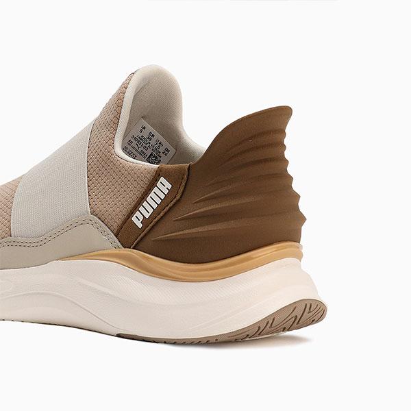 PUMA（プーマ） スリッポン レディース スニーカー 黒 ブラック 白
