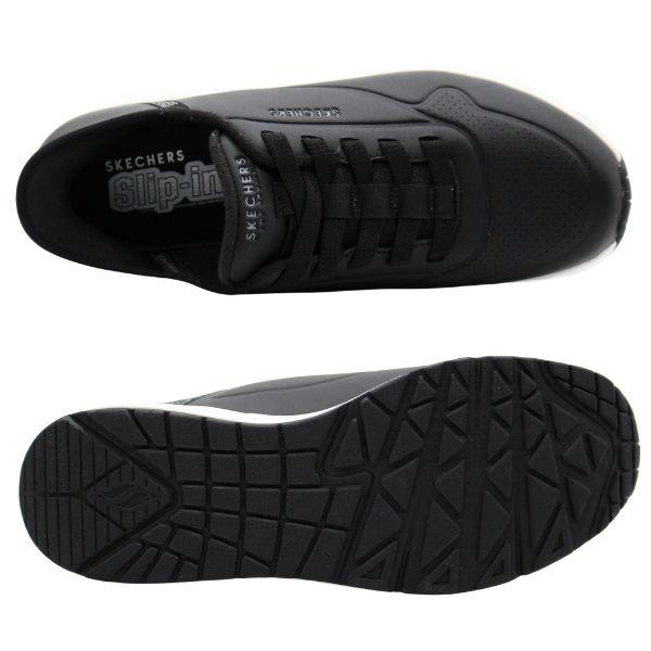 SKECHERS（スケッチャーズ） スニーカー メンズ スリッポン 靴 黒