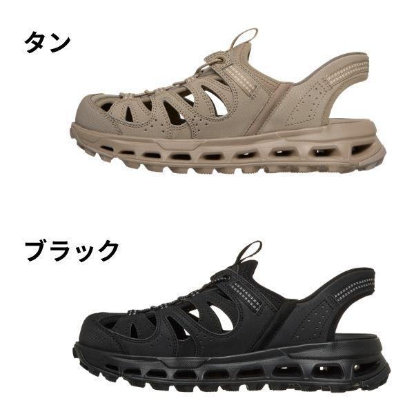 SKECHERS（スケッチャーズ） サンダル メンズ 靴 ブラック 黒 ハンズ